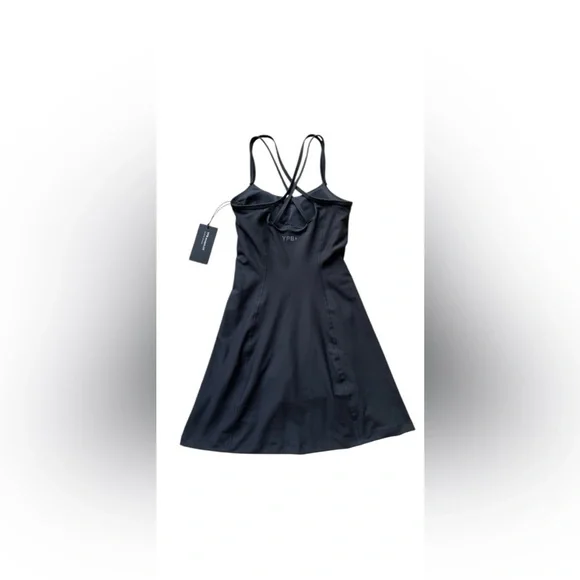 Abercrombie & Fitch YPB
SculptLUX Strappy-Back
Mini Dress Black Built In
Shorts. - Picture 7 of 13